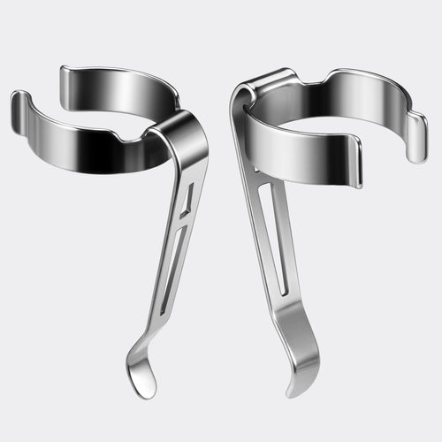 不锈钢手电抱夹  B102