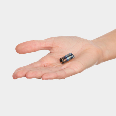 MiNi 01 &nbsp;迷你钛合金钥匙扣手电筒-烤蓝